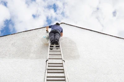 Peinture extérieure à Baudrières — façades et ravalement